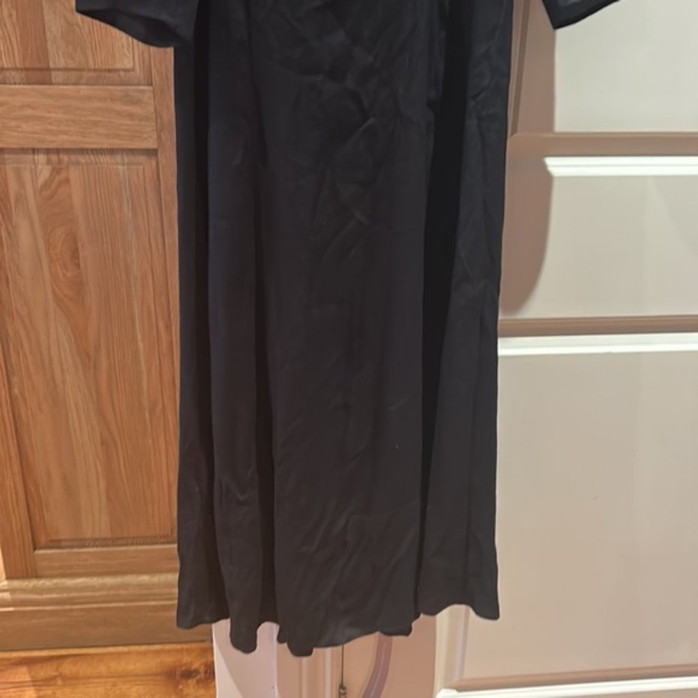 REFORMATION MARA black midi dress 6 NWOT - Picture 4 of 11